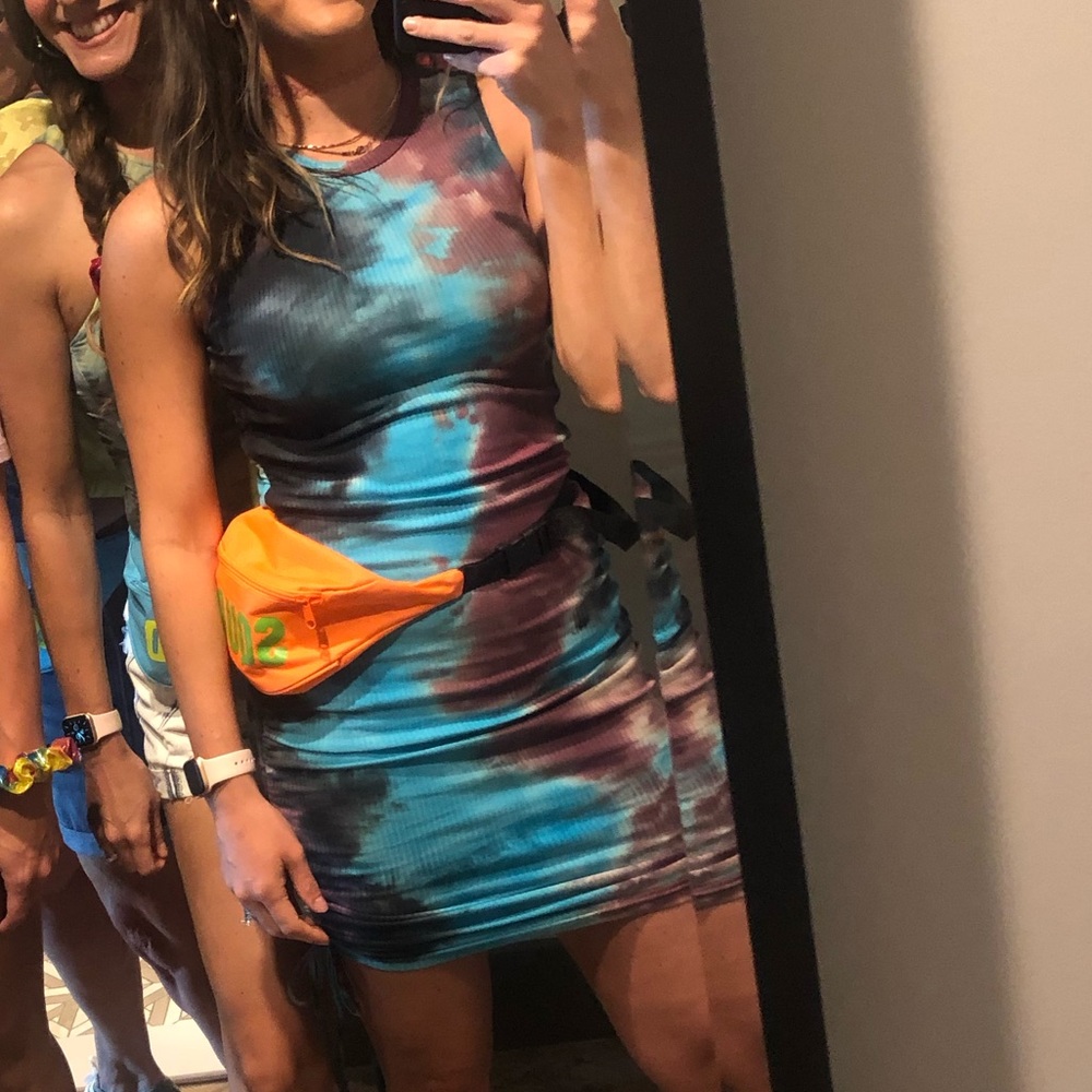 Shein dress tie dye